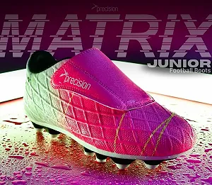Футбольные бутсы Precision Matrix Junior FG для детей, унисекс synthetic.ua - Фото 1