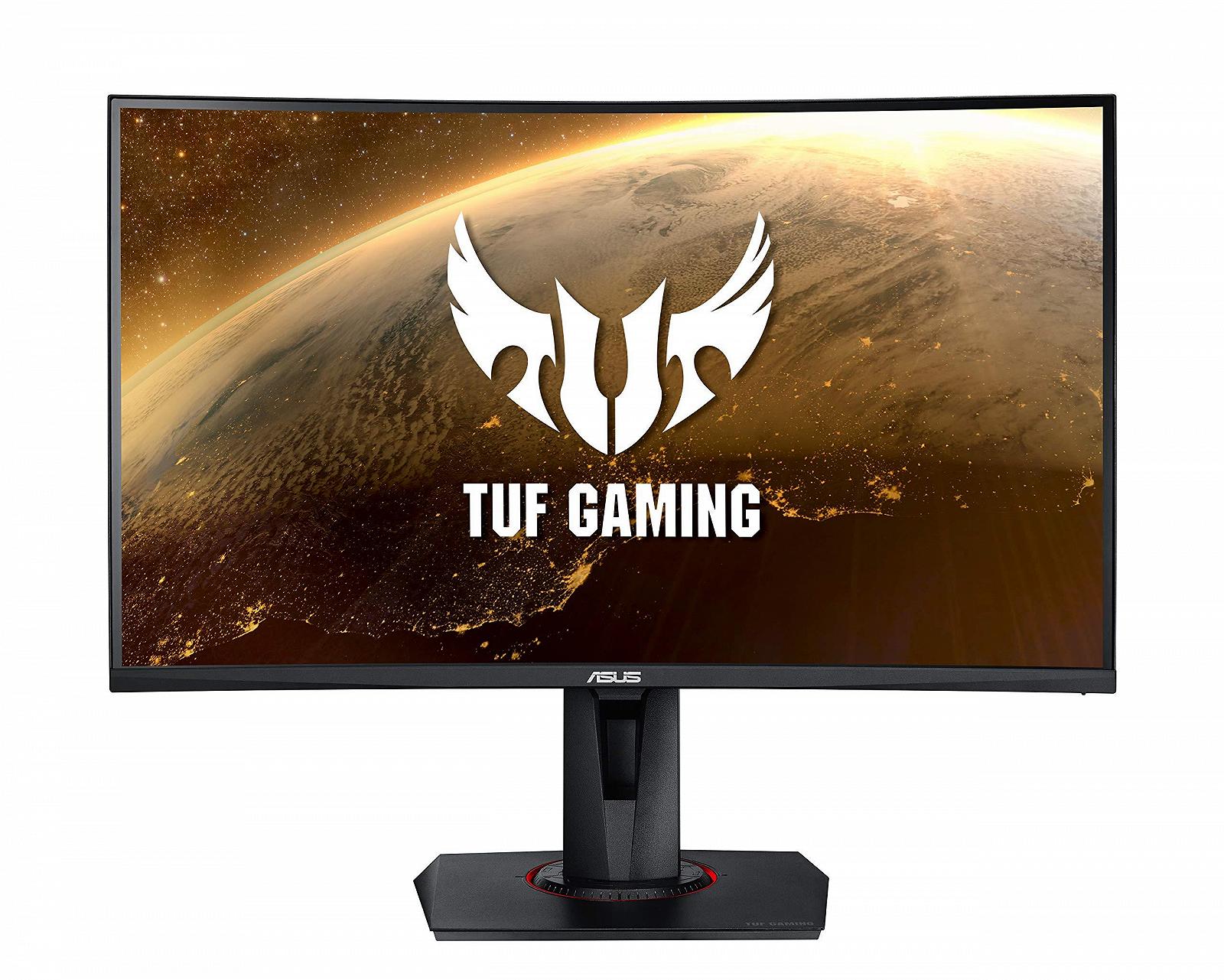 Монитор ASUS TUF Gaming VG27WQ WQHD изогнутый 27-дюймовый 165 Гц 1 мс MPRT FreeSync Premium DisplayHDR 400 эргономичный, фото №1