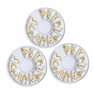 Наклейки Знаки Зодиака Housoutil 3D для ногтей, чехла мобильного телефона, подвески, украшения для ногтей, аксессуары для украшений ногтей, наклейки для ногтей, декоративное сверление - Фото 1