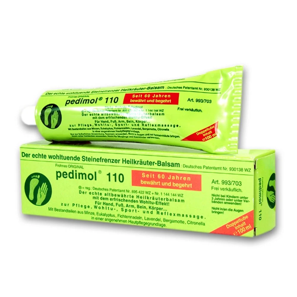 Бальзам для ніг Pedimol 110 трав'яний, фото №1