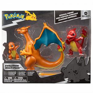 Набір фігурок Pokémon Select Development Multipacks Glumanda, Glutexo, Glurak synthetic.ua - Фото 1
