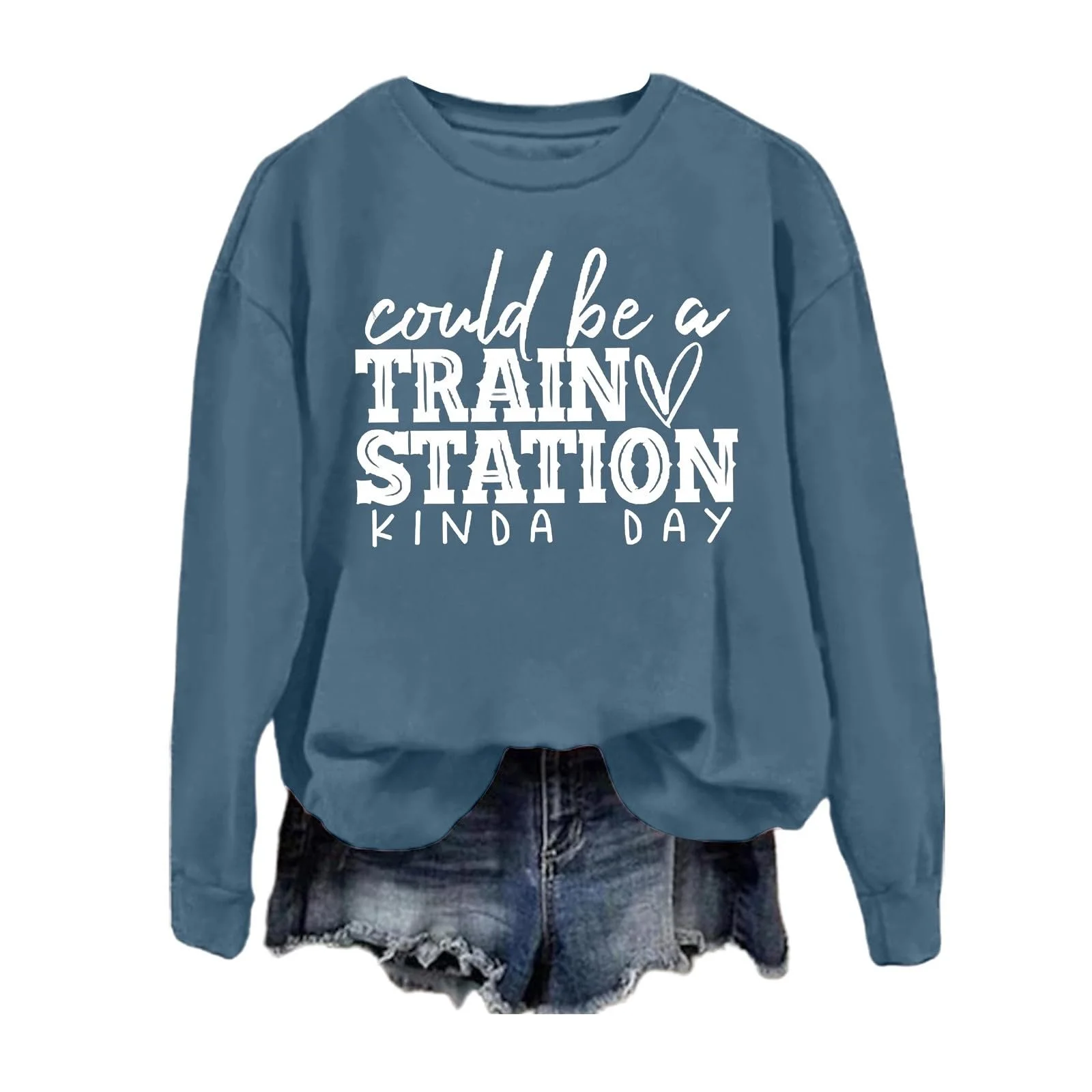 Різдвяний світшот Жіночий Довгий рукав, фото №2