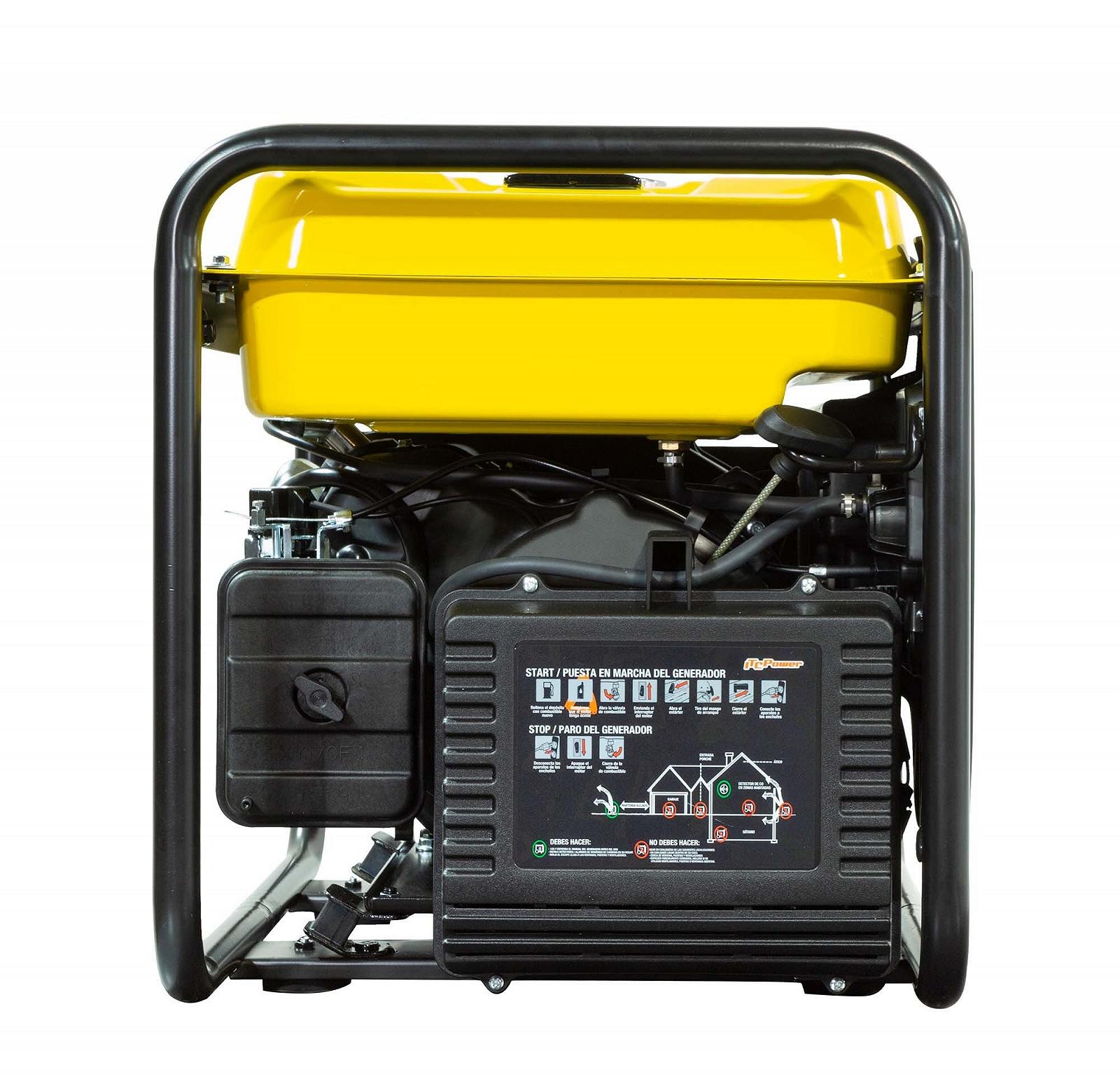 Инверторный бензиновый (4-х такт) генератор ITC Power GG40Xi 3,9 кВт, фото №6