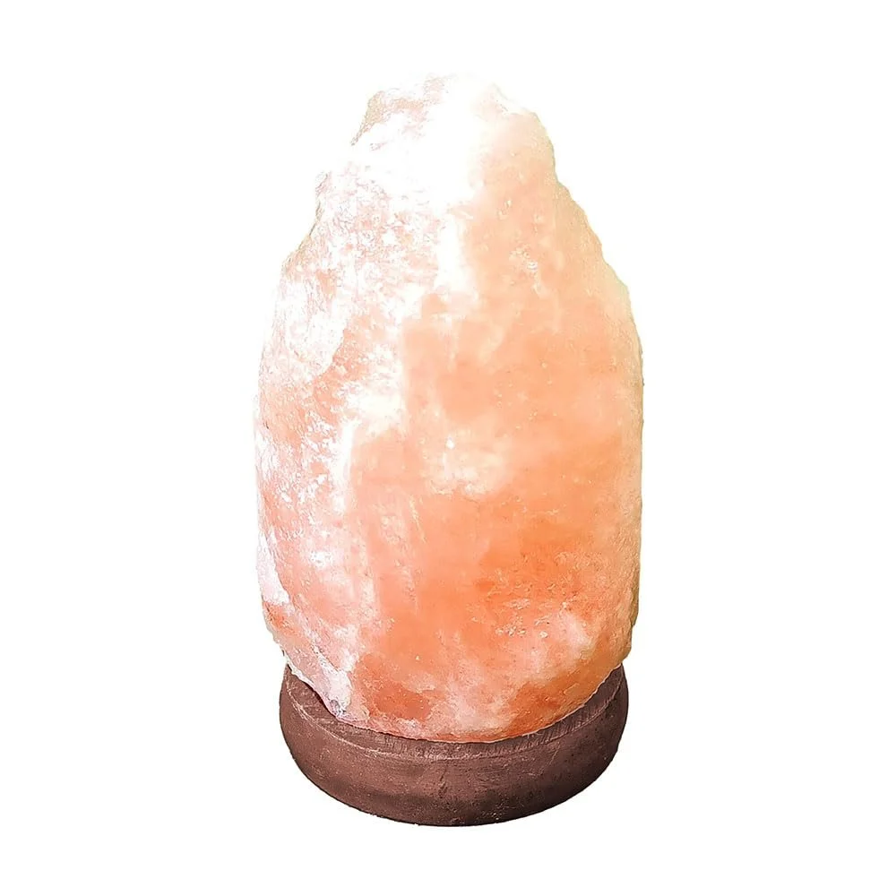 Настольная лампа GLOBO Salt Crystal Wood 1x LED 5W H 11.4 cm Brown Natural Set of 2, фото №7