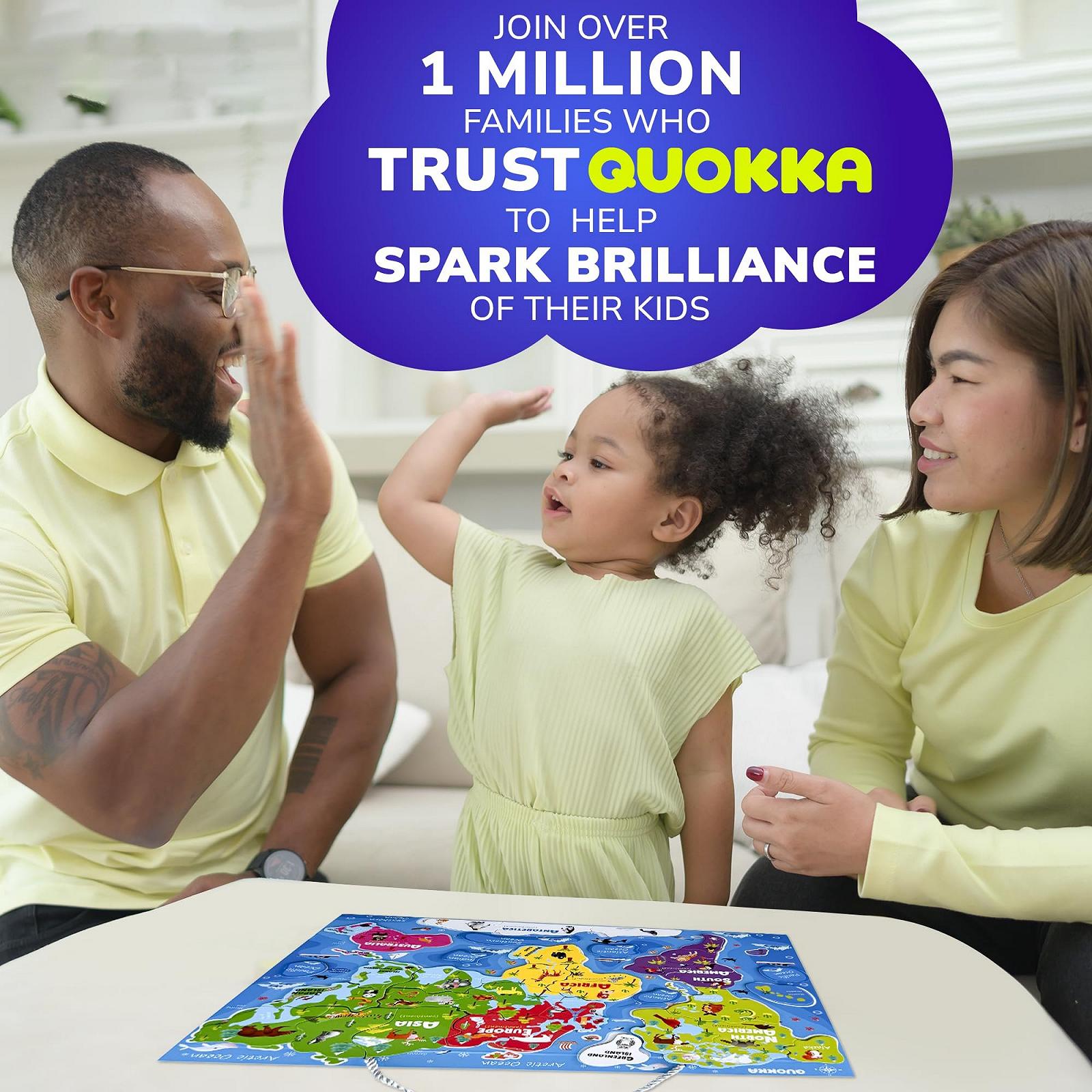 Магнитный пазл QUOKKA World Map Europe and Space 3 набора 44 x 34 см, фото №5 Магнитный пазл QUOKKA World Map Europe and Space 3 набора 44 x 34 см, фото №5