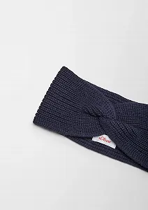 Повязка s.Oliver Accessories Женский Темно-синий One Size темно-синий synthetic.ua - Фото 1