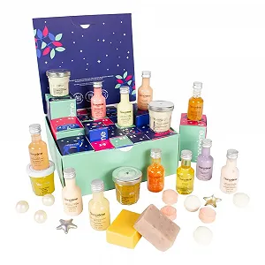 Адвент-календар Blancreme 24 натуральних засоби для обличчя та тіла і сюрпризи synthetic.ua - Фото 1