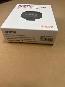 Датчик скорости и каденса iGPSPORT Bluetooth ANT+ Чорный synthetic.ua - Фото 1