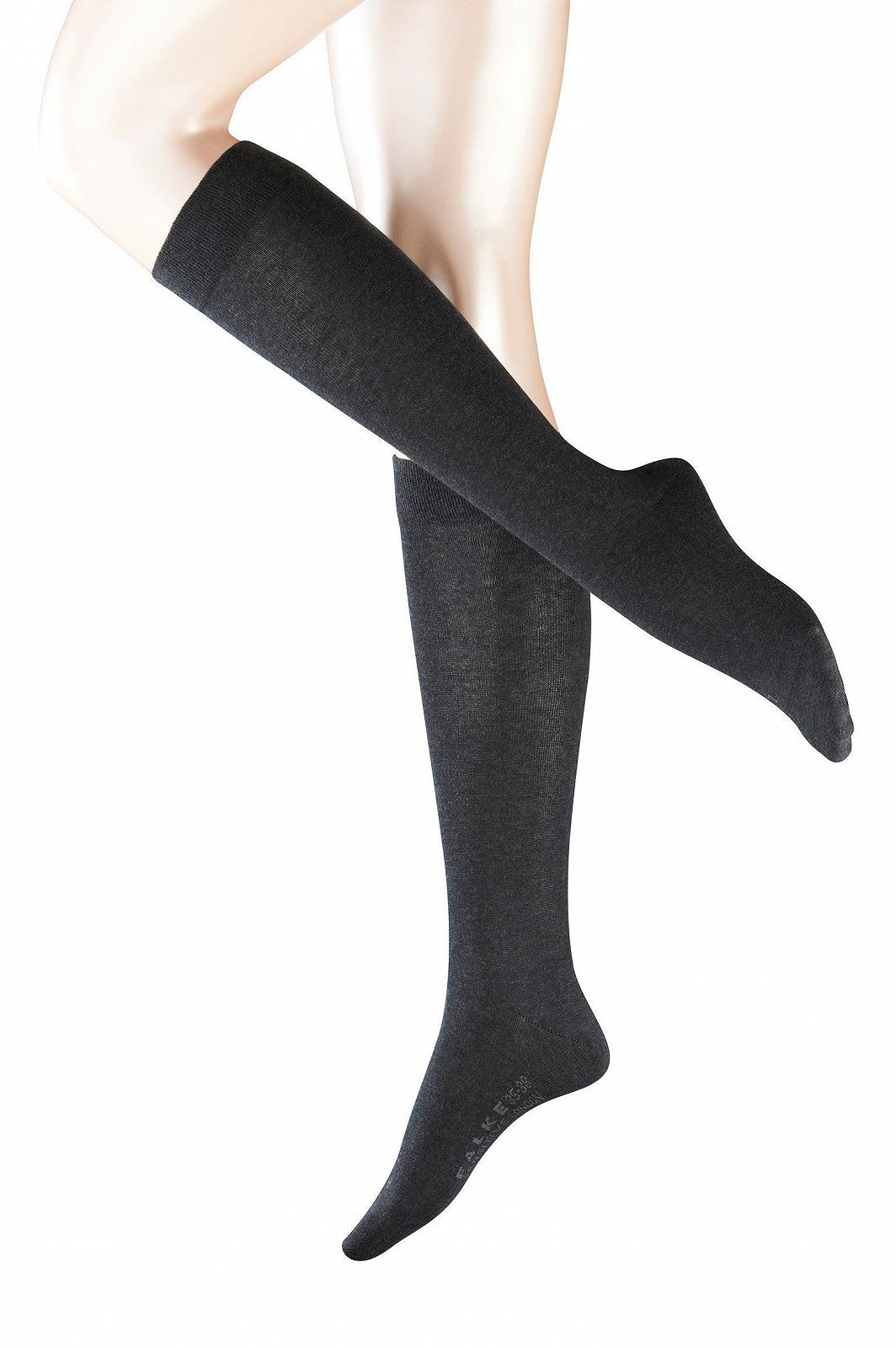 Женские гольфы FALKE Sensitive London антрацитовый меланж (3089), фото №1