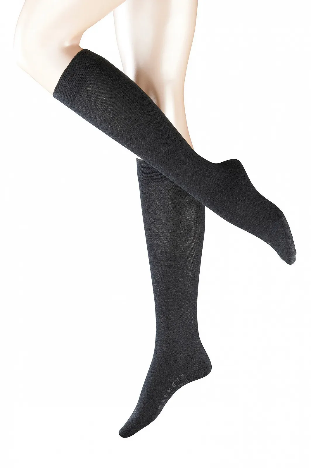 Женские гольфы FALKE Sensitive London антрацитовый меланж (3089), фото №1