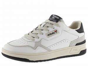 Кросівки Victoria Basket Unisex 1985 C80 Шкіра та Кольорові та Спліт Шкіряні Частини та Ретро Логотип 8800122 для Дорослих - Фото 1