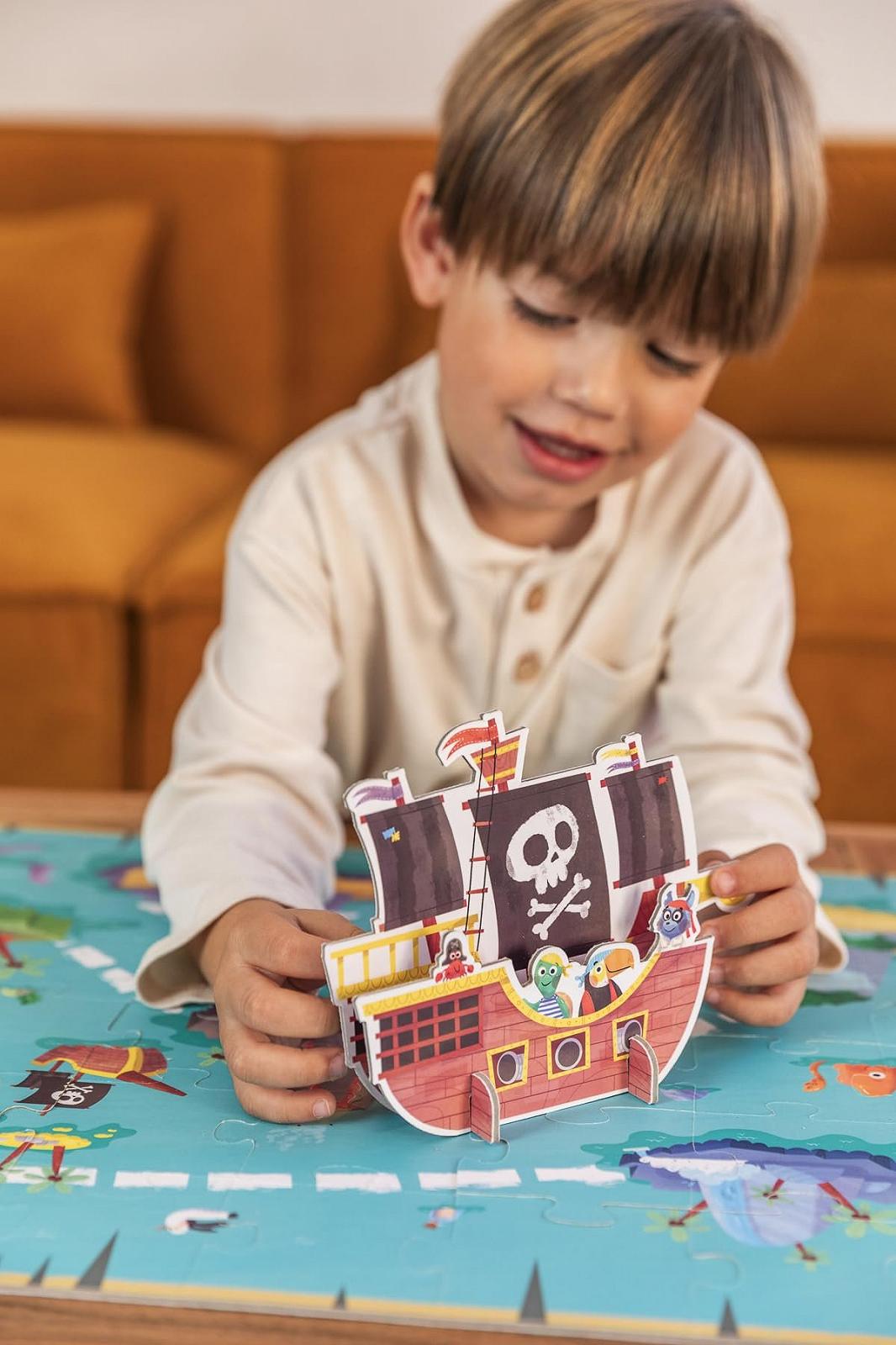 Пазл Jumbo Goula Pirates XXL 48 элементов, фото №4 Пазл Jumbo Goula Pirates XXL 48 элементов, фото №4