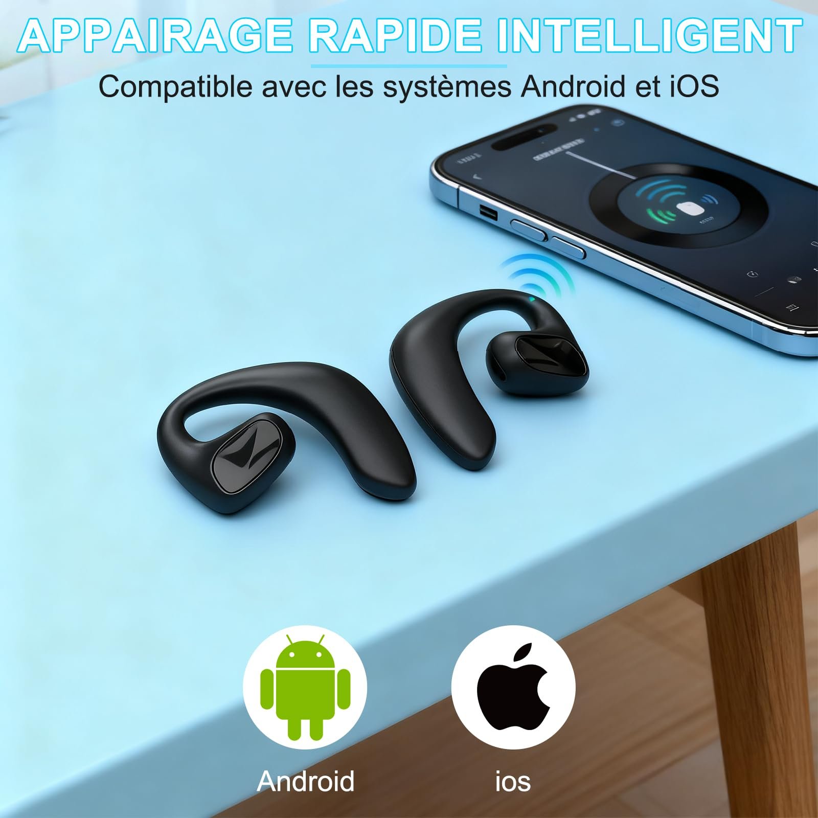 Наушники с голосовым переводчиком, наушники-переводчики, гарнитура с голосовым переводом в реальном времени, поддерживающая 144 языка, для деловых поездок и обучения, фото №3 Наушники с голосовым переводчиком, наушники-переводчики, гарнитура с голосовым переводом в реальном времени, поддерживающая 144 языка, для деловых поездок и обучения, фото №3