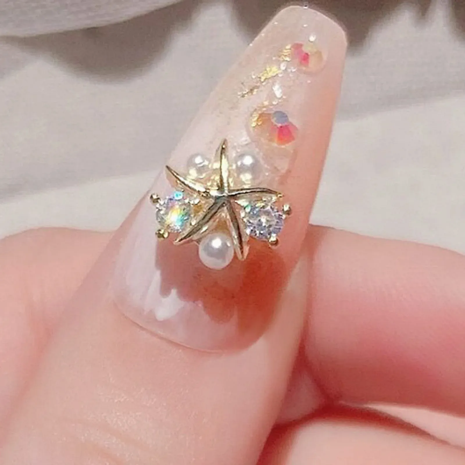 Бантик Морська зірка Стрази #2, фото №7 Бантик Морська зірка Стрази #2, фото №7