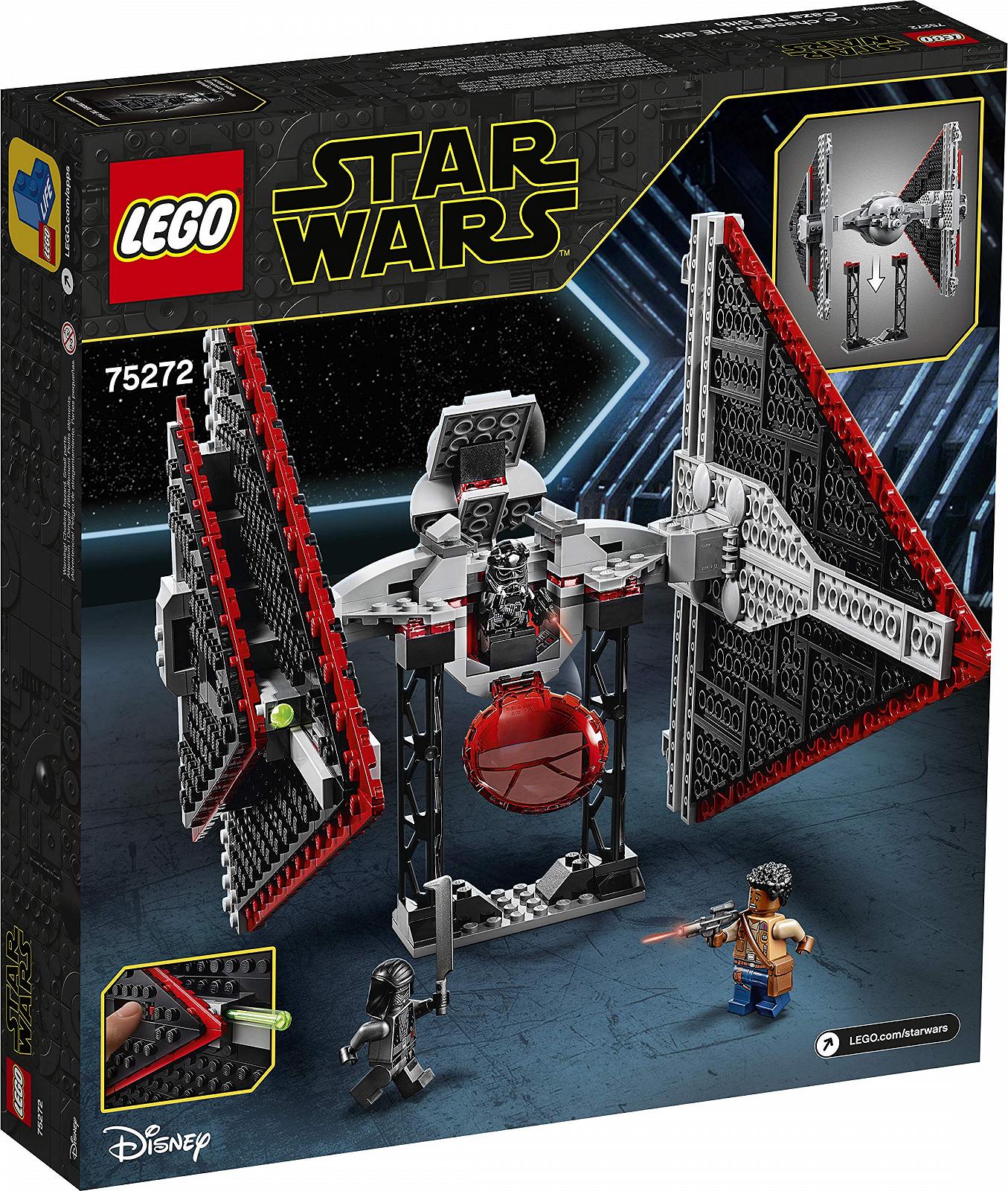 Конструктор LEGO 75272 Star Wars Sith Tie Fighter, фото №7