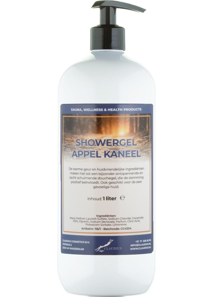 Гель для душу Claudius Apple Channel 1 л з помпою, фото №1