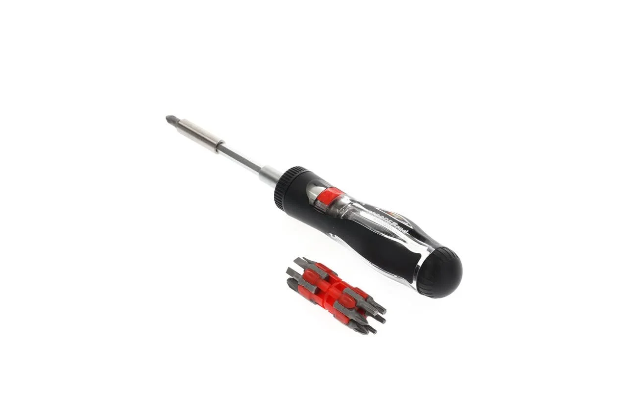 Викрутка з тріскачкою Gedore Red R38920000 1/4" з набором біт 280 г, фото №2