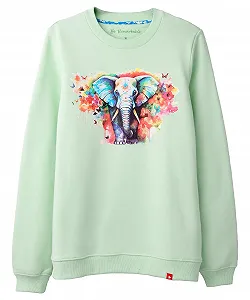 Женская толстовка Joe Browns с графическим слоном synthetic.ua - Фото 1