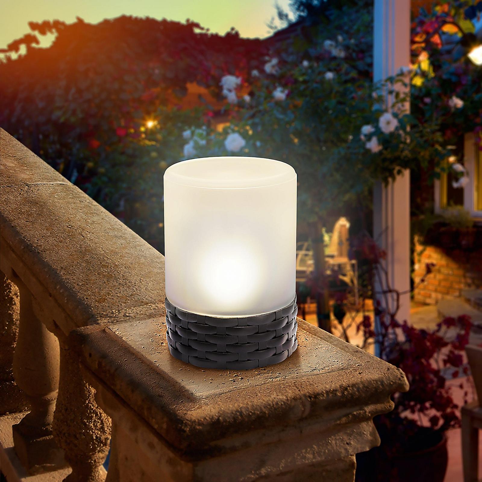 Настільна лампа Esotec 102075 Сонячна В стилі ротанга Скляна 15 см, фото №2