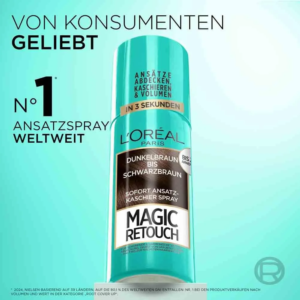 Спрей для зафарбовування коренів L'Oréal Paris Magic Retouch Темний блонд - Світло-коричневий, 75 мл, фото №8 Спрей для зафарбовування коренів L'Oréal Paris Magic Retouch Темний блонд - Світло-коричневий, 75 мл, фото №8