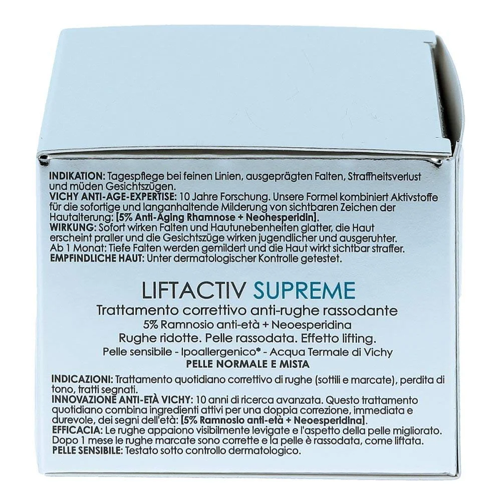 Денний крем Vichy Liftactiv Supreme T 50 ml, фото №5