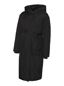 Пальто Vero Moda С капюшоном В рубчик - Фото 1