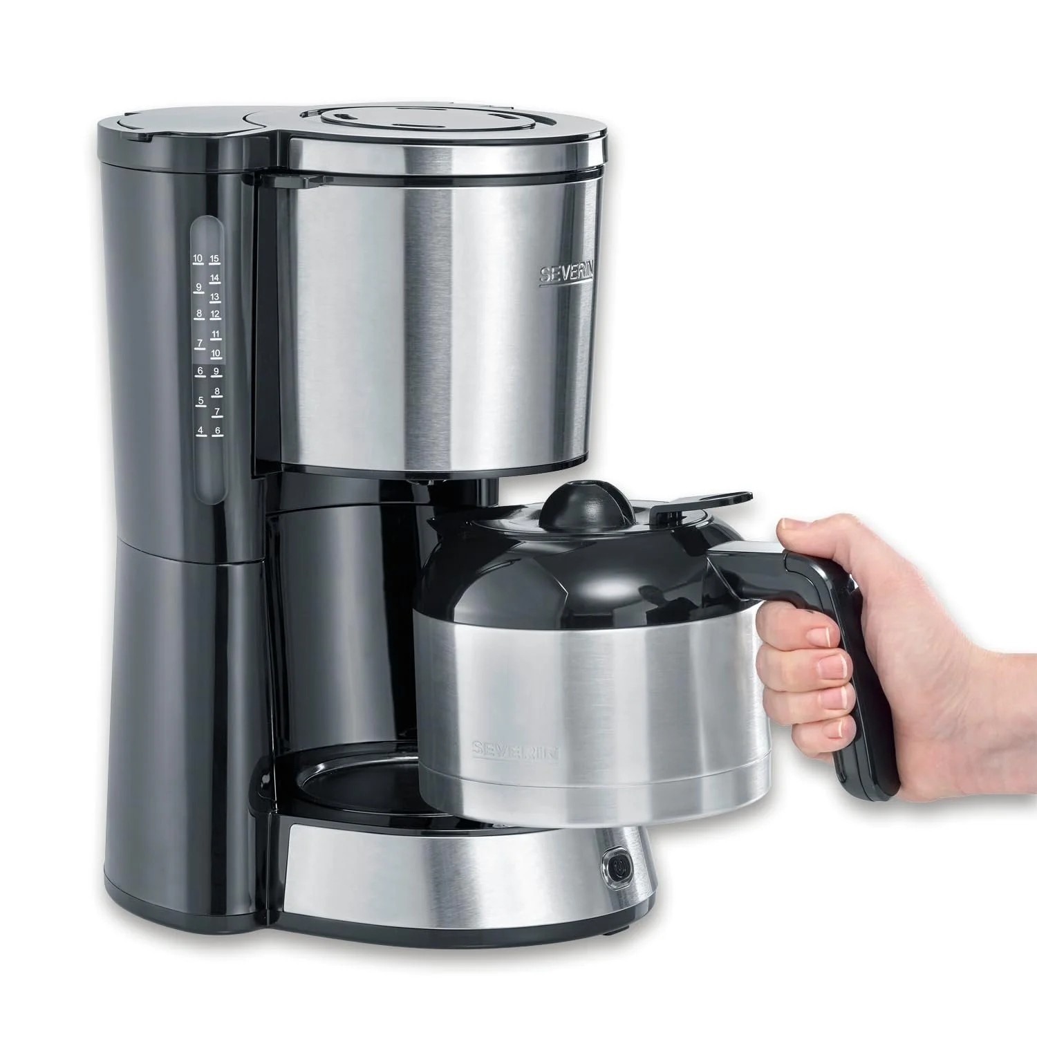 Капельная кофеварка Severin KA 4819 Компактная, фото №5