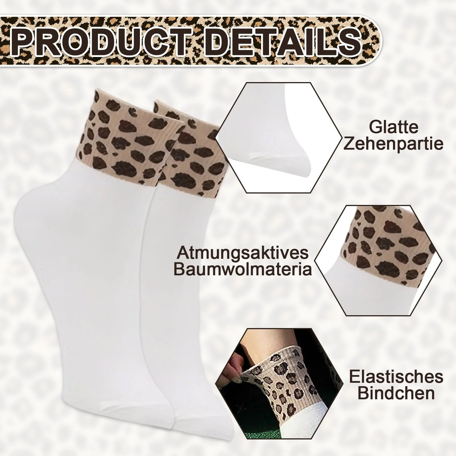 Шкарпетки тенісні Leo Жіночі 39-42, фото №3