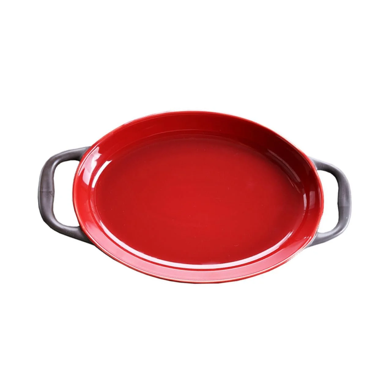 Форма для запекания iplusmile керамическая, с двойными ручками, жаропрочная, фото №1 Форма для запекания iplusmile керамическая, с двойными ручками, жаропрочная, фото №1