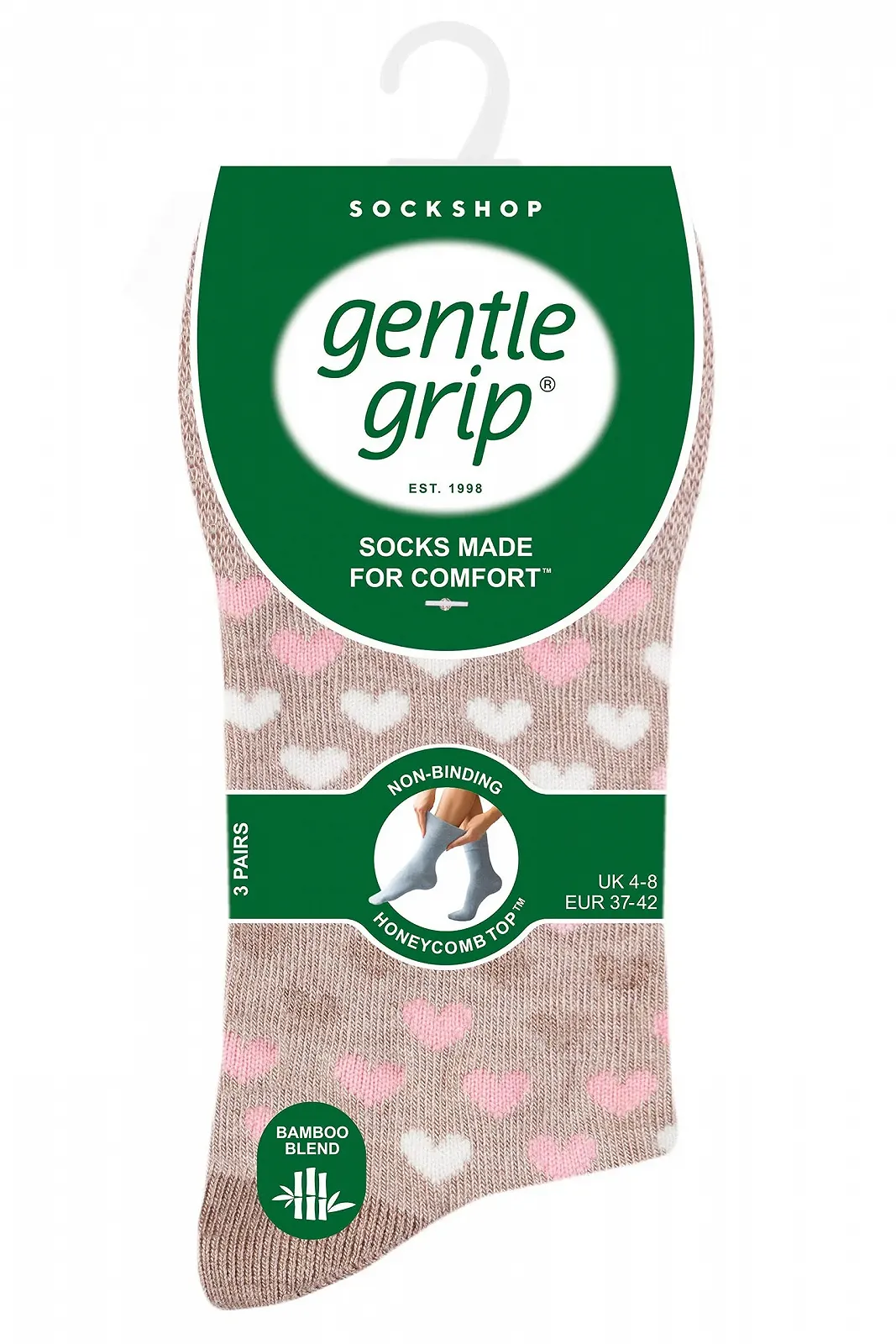 Женские носки Bamboo Patterned 3 пары neutral, фото №2 Женские носки Bamboo Patterned 3 пары neutral, фото №2