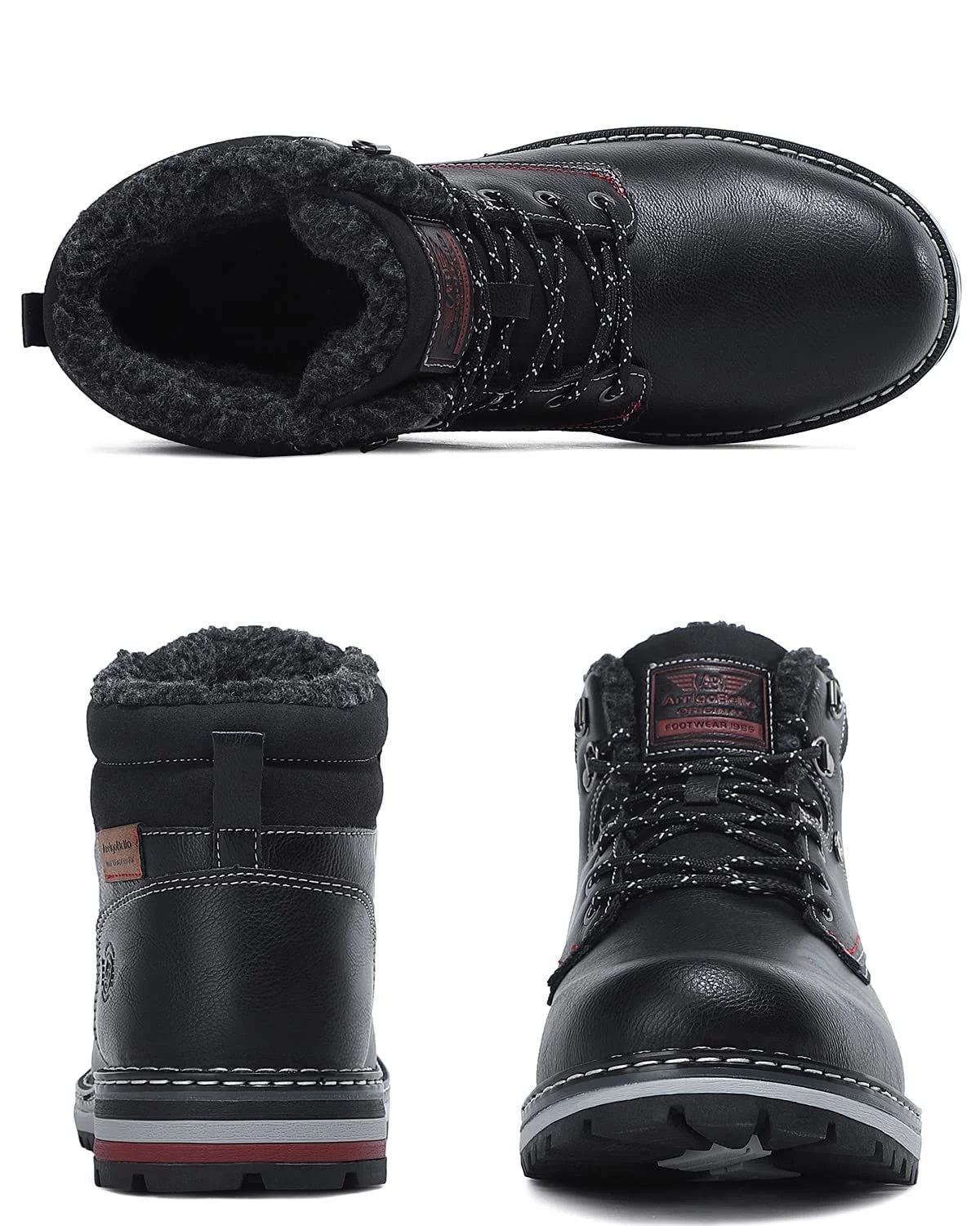 Чоловічі черевики ARRIGO BELLO Зимові з утепленням Нековзкі Трекінгові, фото №2