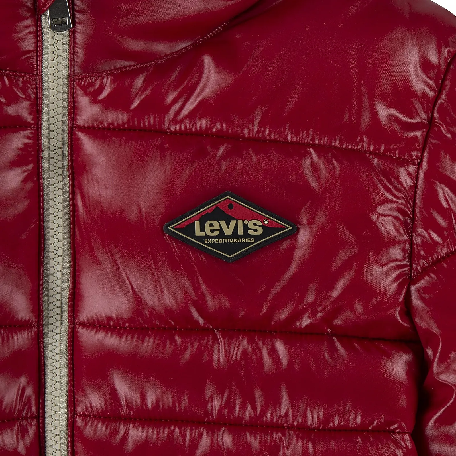 Куртка Levi's Kids LVB Sherpa Lined MDWT Puffer для хлопчиків, фото №3 Куртка Levi's Kids LVB Sherpa Lined MDWT Puffer для хлопчиків, фото №3
