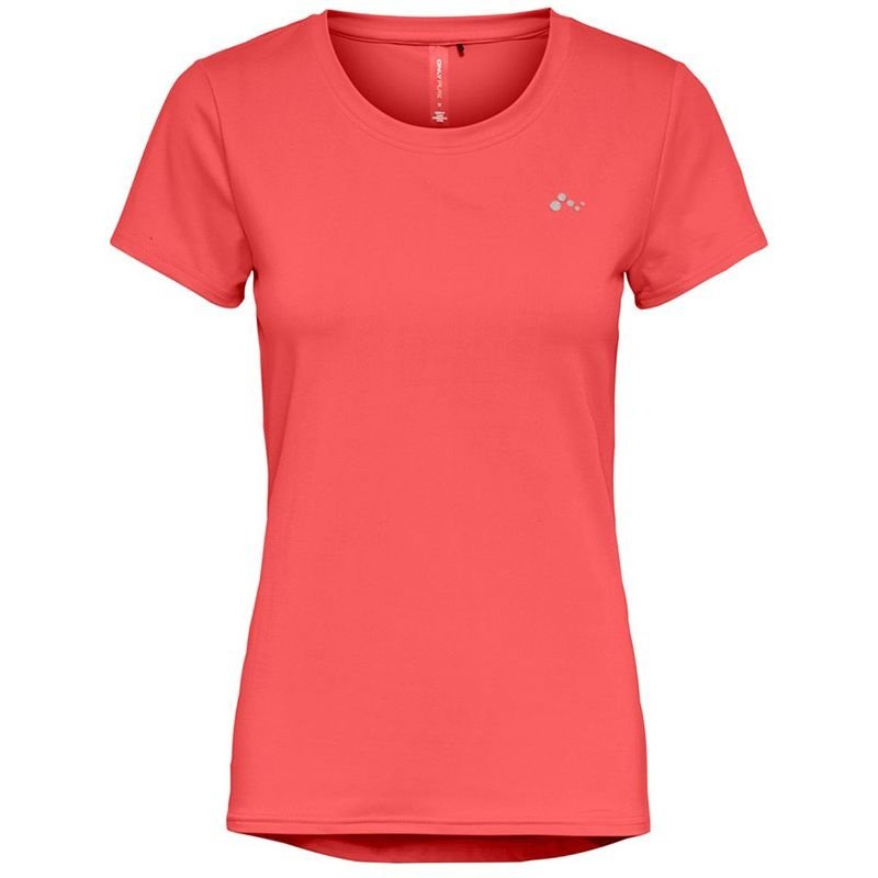 Футболка ONPCLARISA SS TRAIN TEE - NOOS 15135153-Spiced Coral Only Play Кораловий XS, фото №1