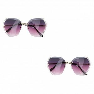 Сонцезахисні окуляри Жіночі VALICLUD Блискучі, 2 шт - Фото 1