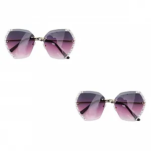 Сонцезахисні окуляри Жіночі VALICLUD Блискучі, 2 шт - Фото 1