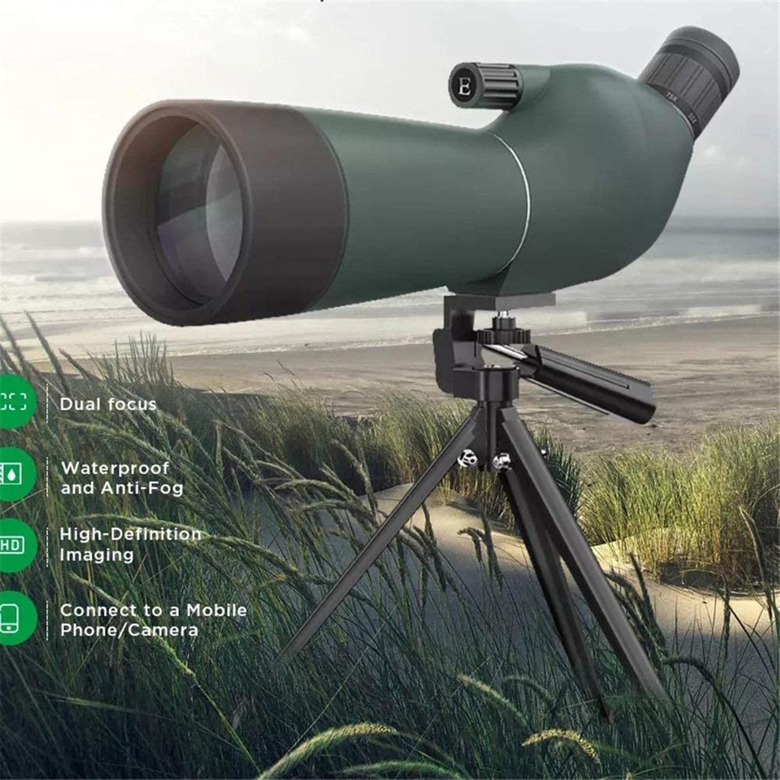 Монокуляр MRKU Telescoping 25-75x70 Zoom HD, фото №2