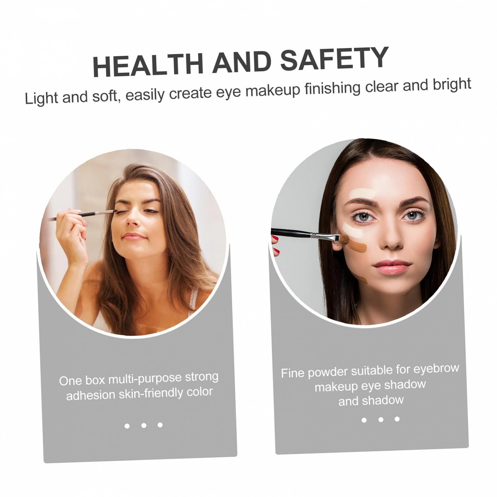 Щітка FOMIYES для брів 4 набори пудра стійка до поту для макіяжу брів олівець, фото №5