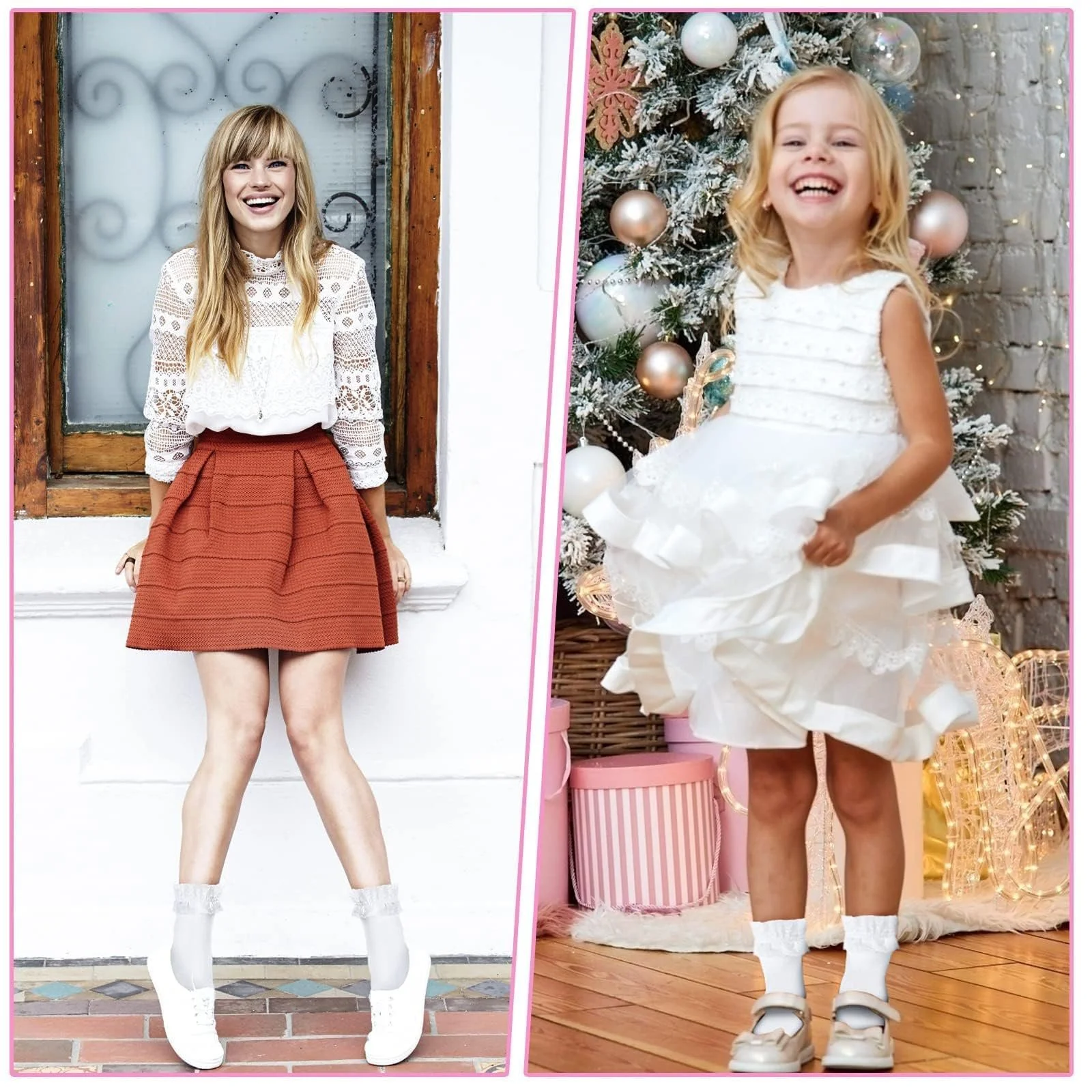 Носки с рюшами женские Lolita носки белые кружевные носки с бантом принцессы носки для щиколотки для платья Lolita женская девичья одежда украшения, белый, фото №6