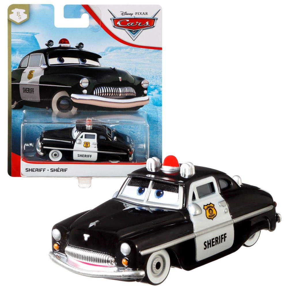 Вибір Mattel Disney Cars 3 Sheriff Металеві 1:55, фото №1