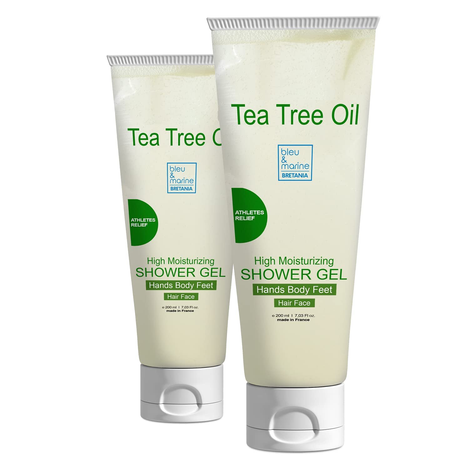 Гель для душа, мыло и шампунь с маслом чайного дерева 2 x 200 мл, фото №1