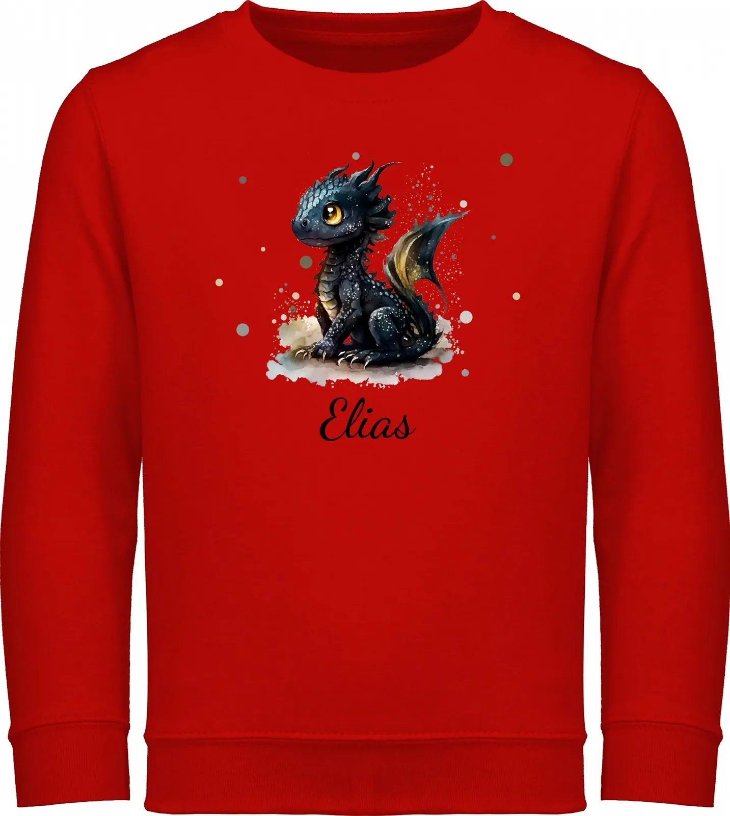 Свитшот Shirtracer Детский свитер для мальчиков и девочек С милым маленьким драконом с именем Ночной дракон Как приручить дракона, фото №1