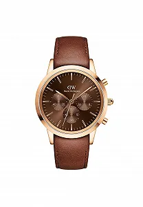 Часы Daniel Wellington Iconic 42 мм Нержавеющая сталь (316L) Розовое золото, Розовое золото, 42 мм, Classic - Фото 1