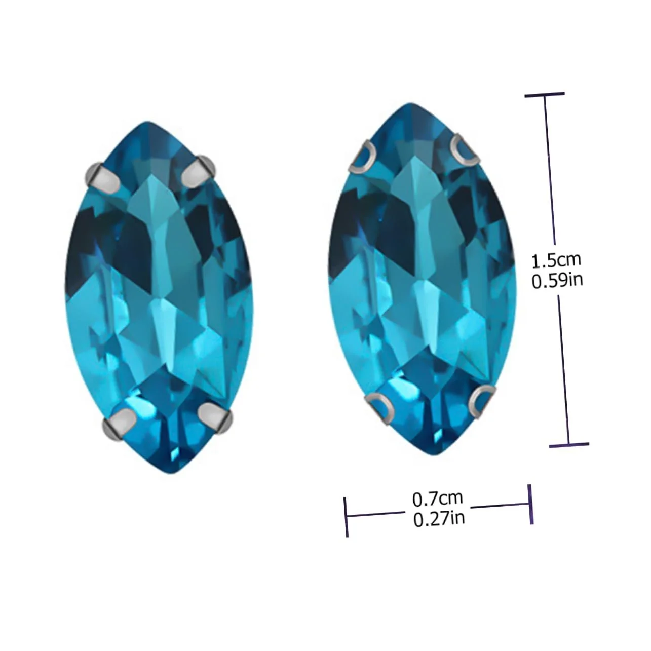 Украшения Кристальные Когти 4 кольца, 200 шт, Красный, фото №5