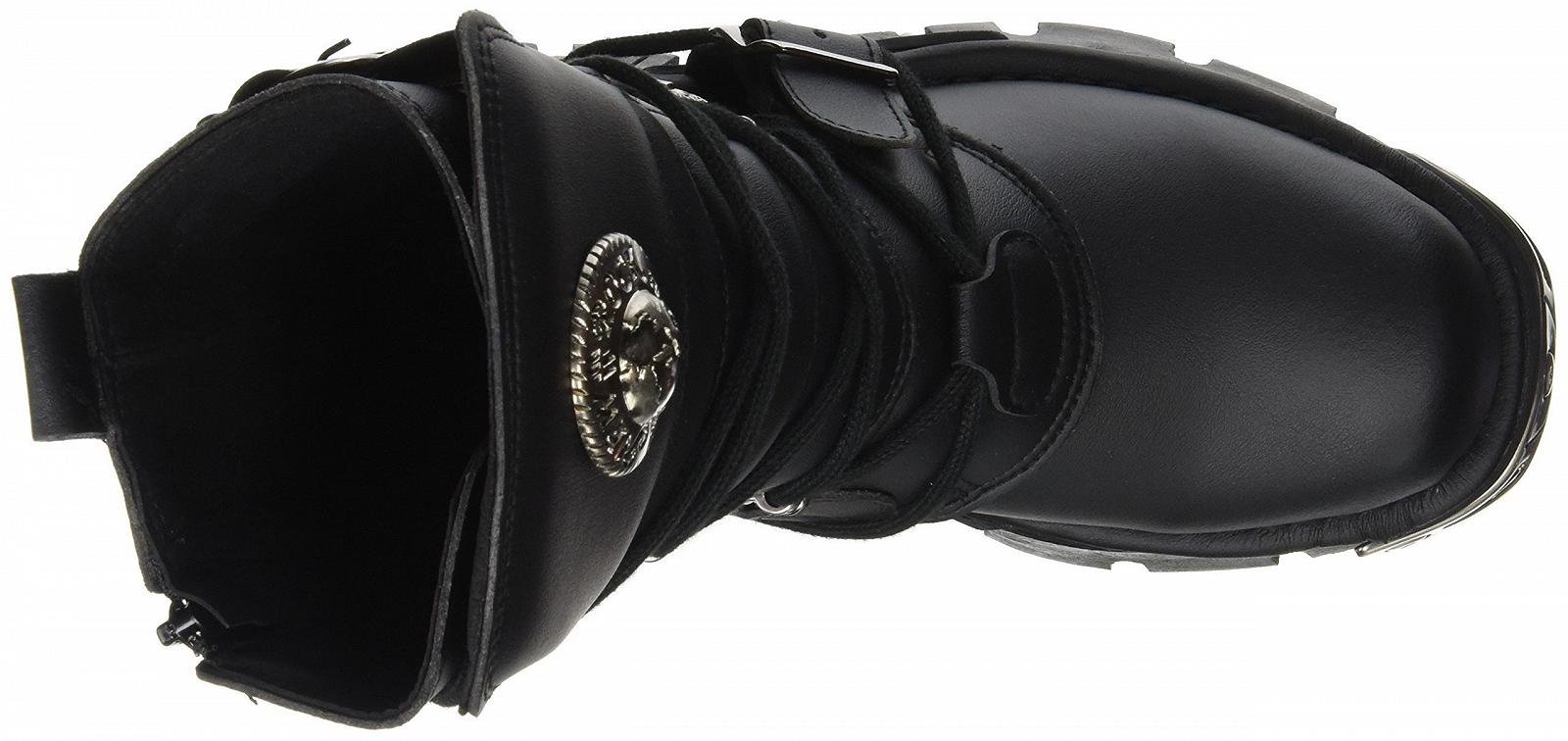 Чоботи New Rock M 373 S7 Шнурівка Чорний, фото №5 Чоботи New Rock M 373 S7 Шнурівка Чорний, фото №5