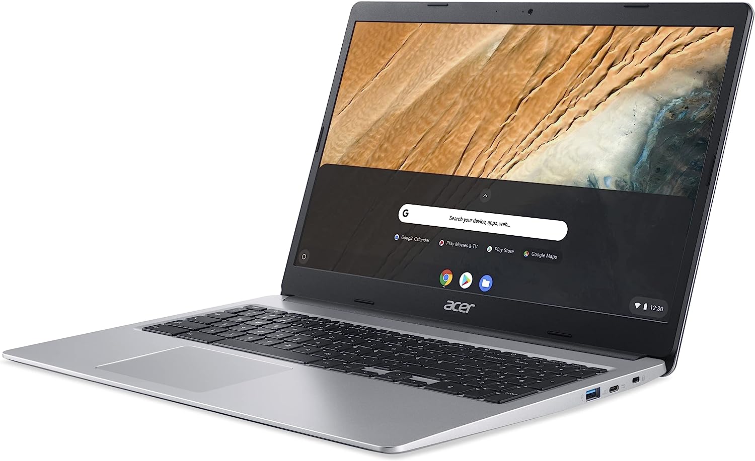 Сенсорний ноутбук 15.6" Acer Chromebook 315 (CB315-3HT-C74D) Intel Celeron RAM 4GB eMMC 128GB 12год батарея ChromeOS (UKR), фото №3