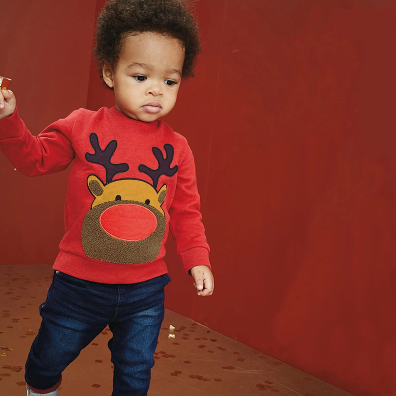 Джемпер MUJOQE Рождественский Хлопковый Санта Олень Детский Рождественский Длинный Рукав Теплая Рождественская Одежда 1-7 Лет, фото №2 Джемпер MUJOQE Рождественский Хлопковый Санта Олень Детский Рождественский Длинный Рукав Теплая Рождественская Одежда 1-7 Лет, фото №2