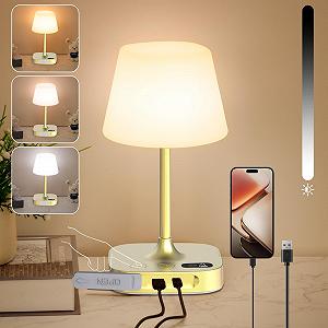 Настільна лампа Акумуляторна USB/Type-C 8000 мАг IP55 LED Бездротова Портативна - Фото 1
