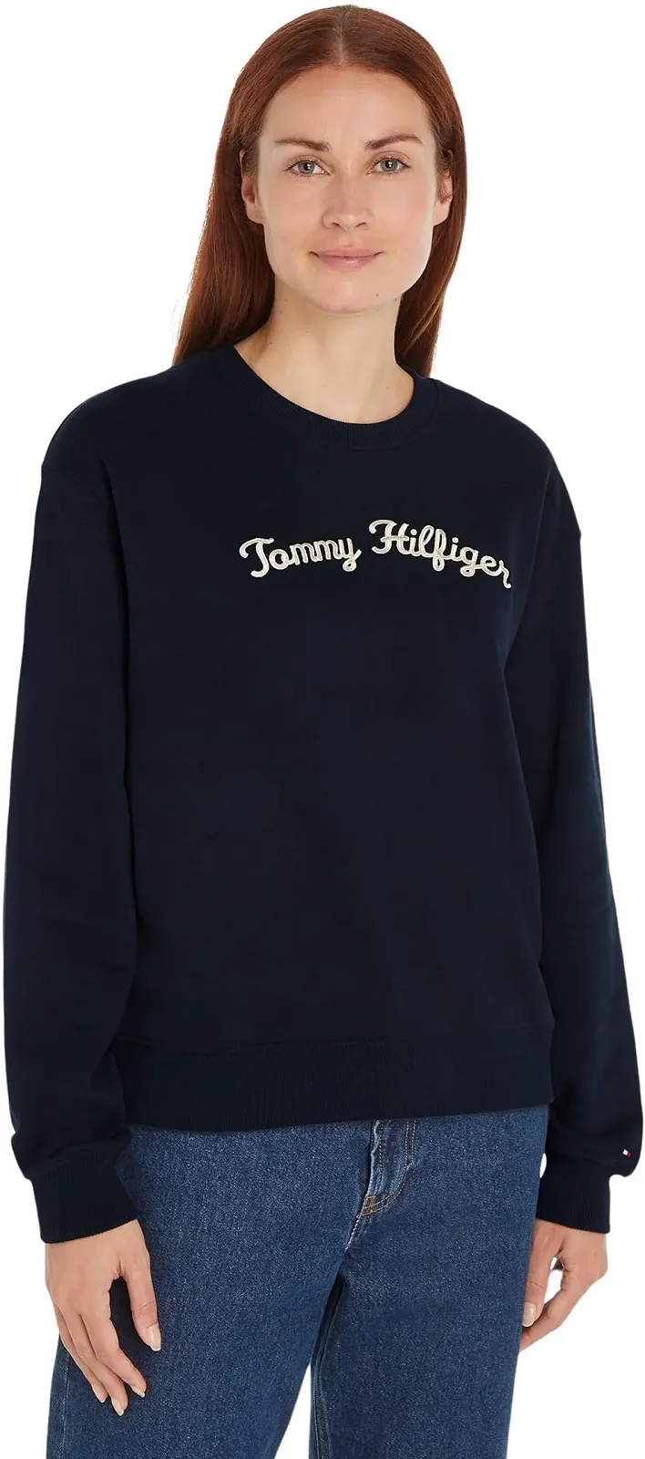 Женская Толстовка Tommy Hilfiger Regular без Капюшона, фото №1