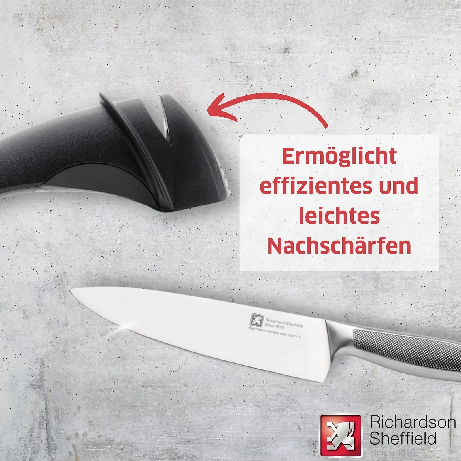 Точилка для ножів Richardson Sheffield Homestuff Soft Touch, фото №2