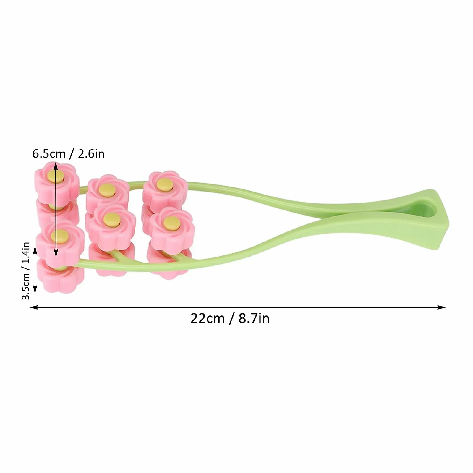Ролик для обличчя проти старіння та зморшок, з кількома роликами, фото №3